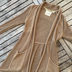 Anthropologie  Angel of the North Cardigan